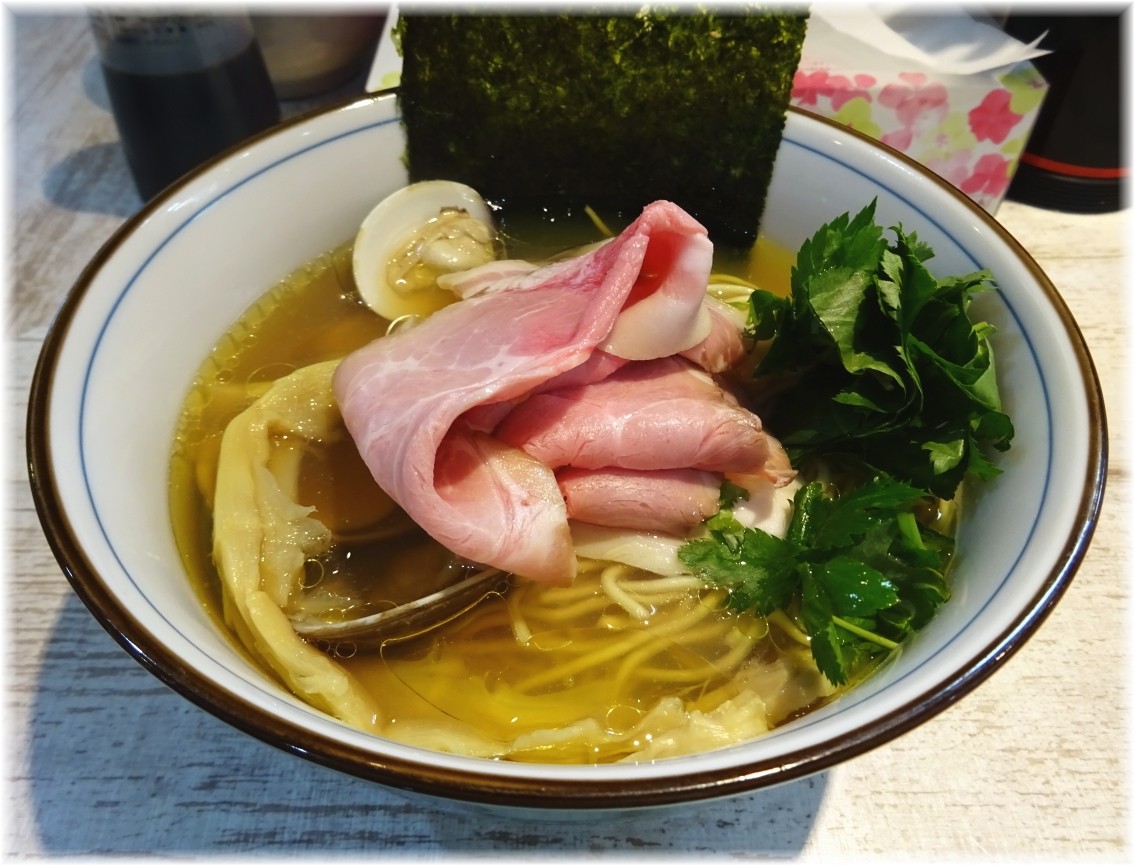 中華そば四つ葉2 蛤そば