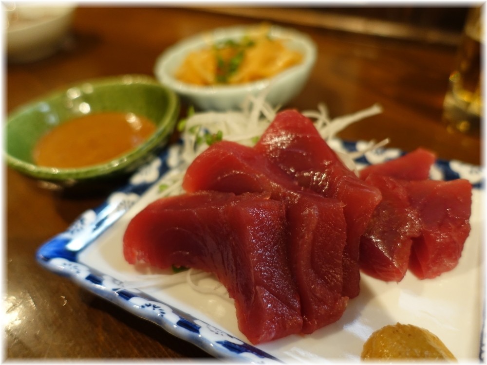 二代目にゃがにゃが亭2 お刺身に納豆ソース