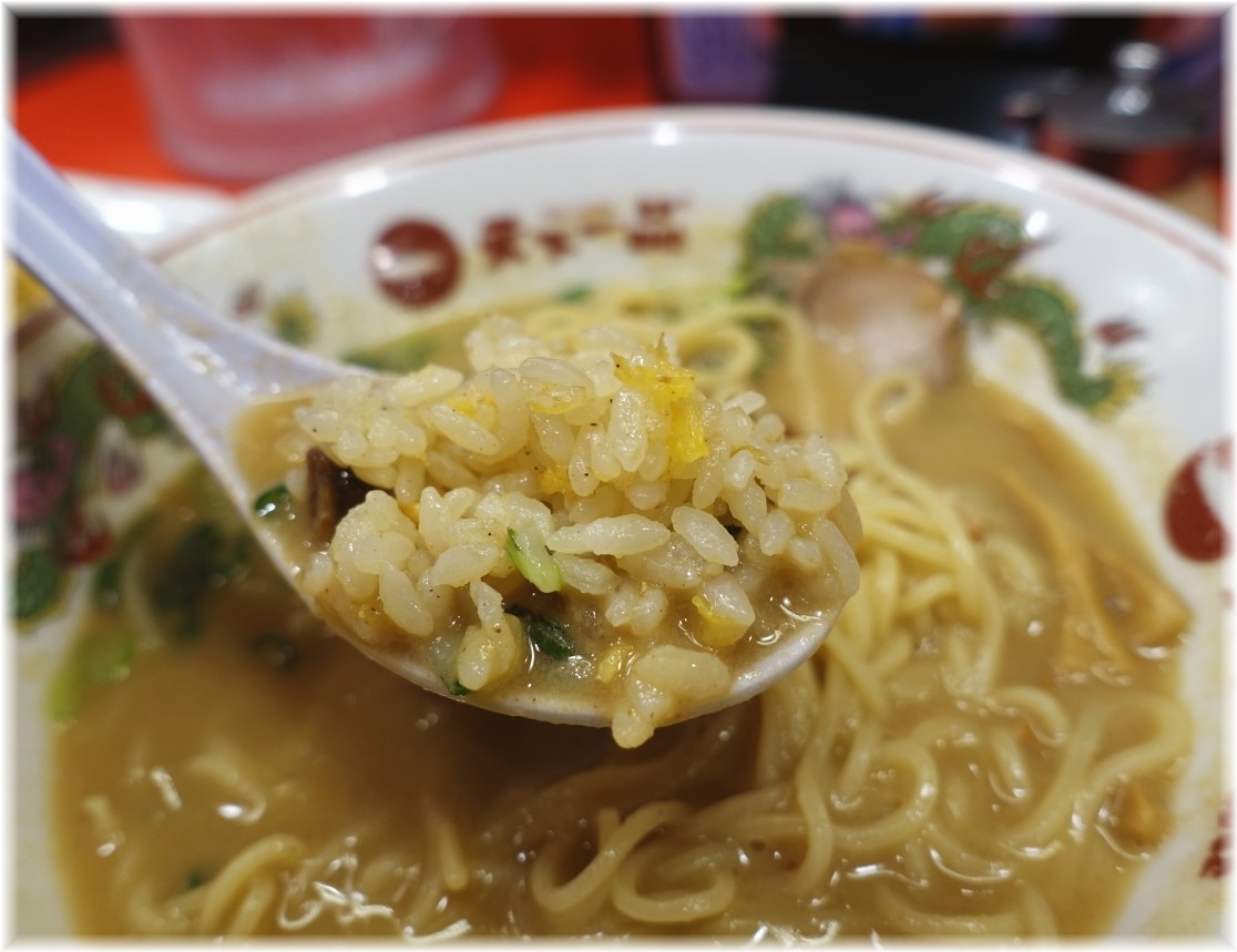 天下一品田町店3 チャーハン2