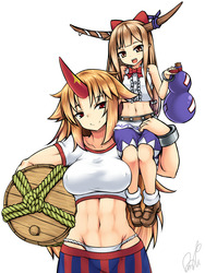 東方-萃香&勇儀