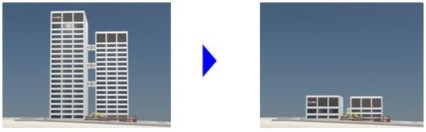 鹿島建設 カットアンドダウン工法 だるま落とし 鹿島建設 カットアンドダウン工法 だるま落とし