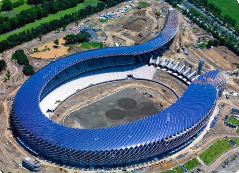 solar-stadium 台湾高雄ワールドゲームズ2009 フルソーラーパワー メインスタジアム solar-stadium 台湾高雄ワールドゲームズ2009 フルソーラーパワー メインスタジアム