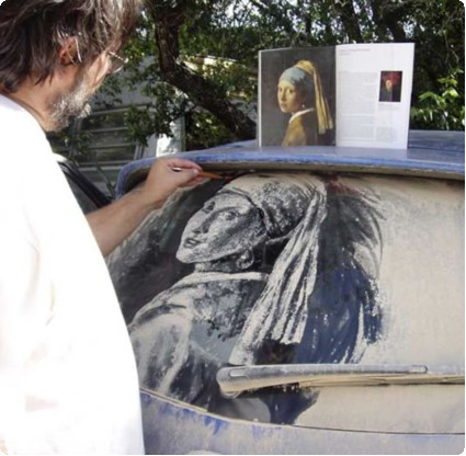 scott-wade-dirty-car-art ���줿�֤˥����Ȥ��롡�Ĥ������Х�ξ���