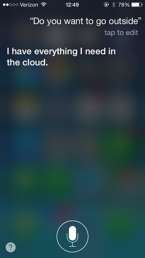 Siriへの会話パターン2