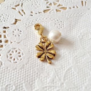 リネンシンプルシュシュ チャーム
