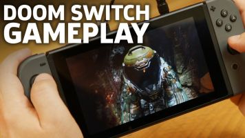 【速報】スイッチ版「DOOM」のプレイ動画が来た!携帯でここまでできちゃうって本気で凄くない!?