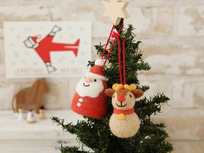 ☆新発売☆フェルト羊毛で楽しむ手づくりクリスマス : ハマナカが運営