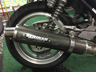ストライカーサイレンサー清掃前