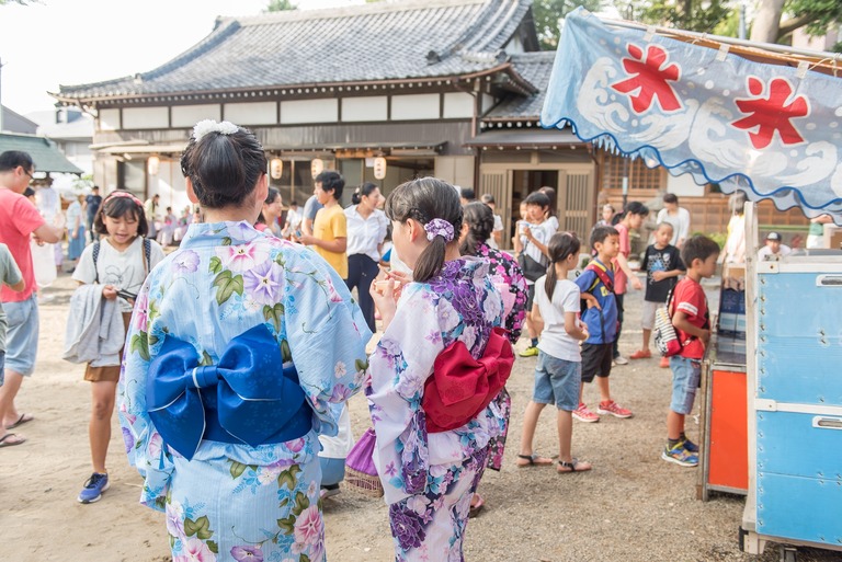 船橋市印内・八坂神社の祭礼2016-7