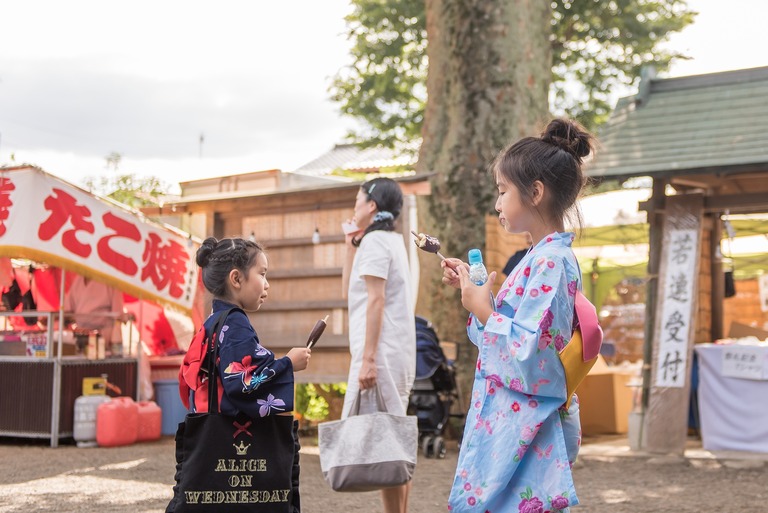船橋市印内・八坂神社の祭礼2016-1