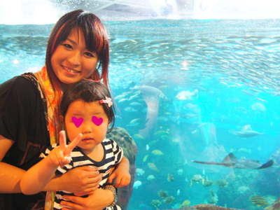 妹ちゃんがプロレスラー-水族館とビルズ03