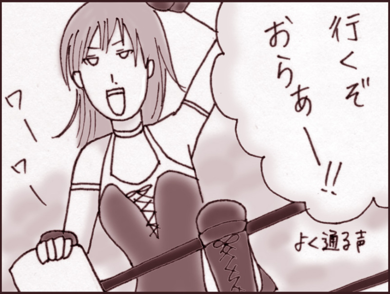 妹ちゃんがプロレスラー-019