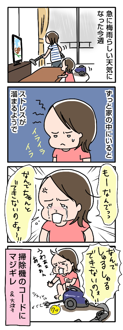 姉ちゃんは育児中-ストレス