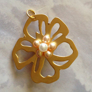 淡水パールペンダントトップ・ビーズアクセサリーキット