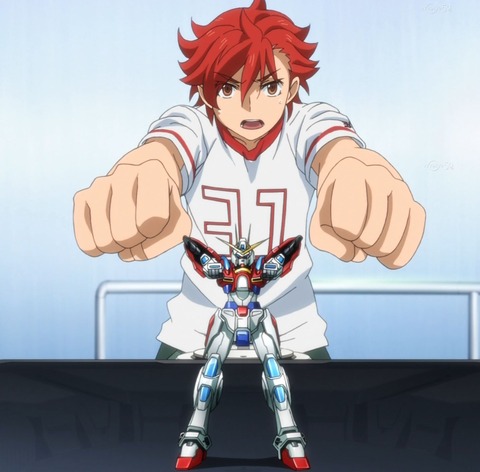 ガンダム ビルドファイターズトライ 14話 感想 BFT 46_stitch