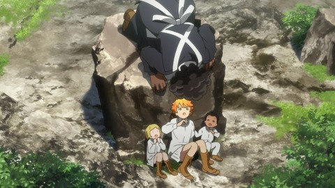 約束のネバーランド 3話 感想 283