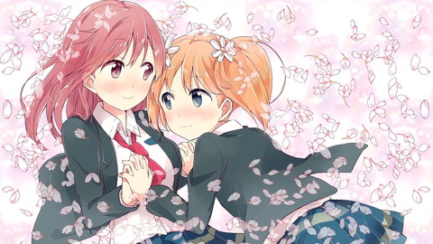 桜trick エンドカード 1話