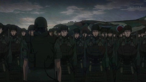 GATE 23話 感想 自衛隊 098