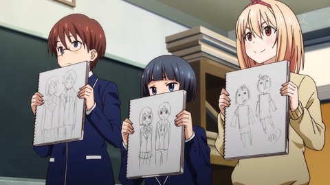 この美術部には問題がある! 3話 感想 3253