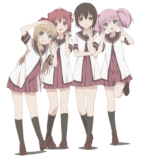 ゆるゆり作者なもり先生の描いた 川柳少女 の七々子カワイイ あにれこ