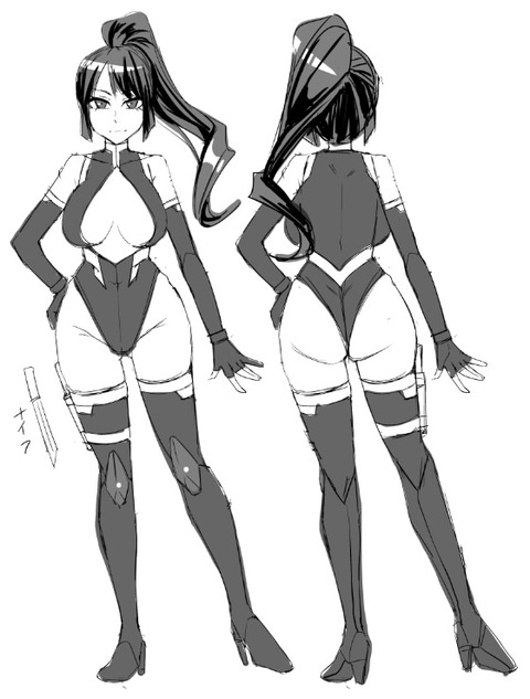 土下座_キャラデザ_主人公