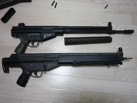 CA G3A3 と マルイ G3SG1