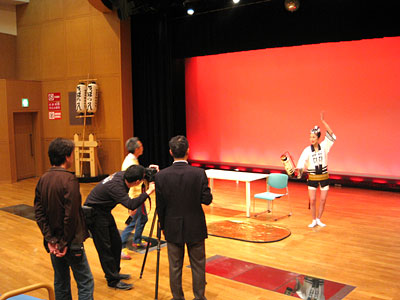 2007年ポスター撮影風景(1)