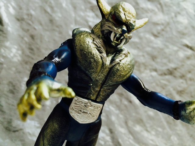 仮面ライダー怪人シリーズ 狼男 : 蒼色全開