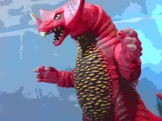 古代怪獣 ゴモラ 「大怪獣バトル ウルトラ銀河伝説 THE MOVIE」 ふる