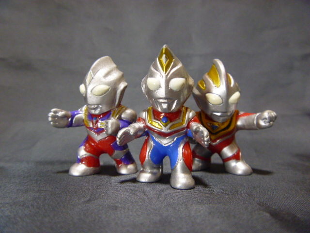 ウルトラマンシリーズ ミニ ヒーローセット : 蒼色全開