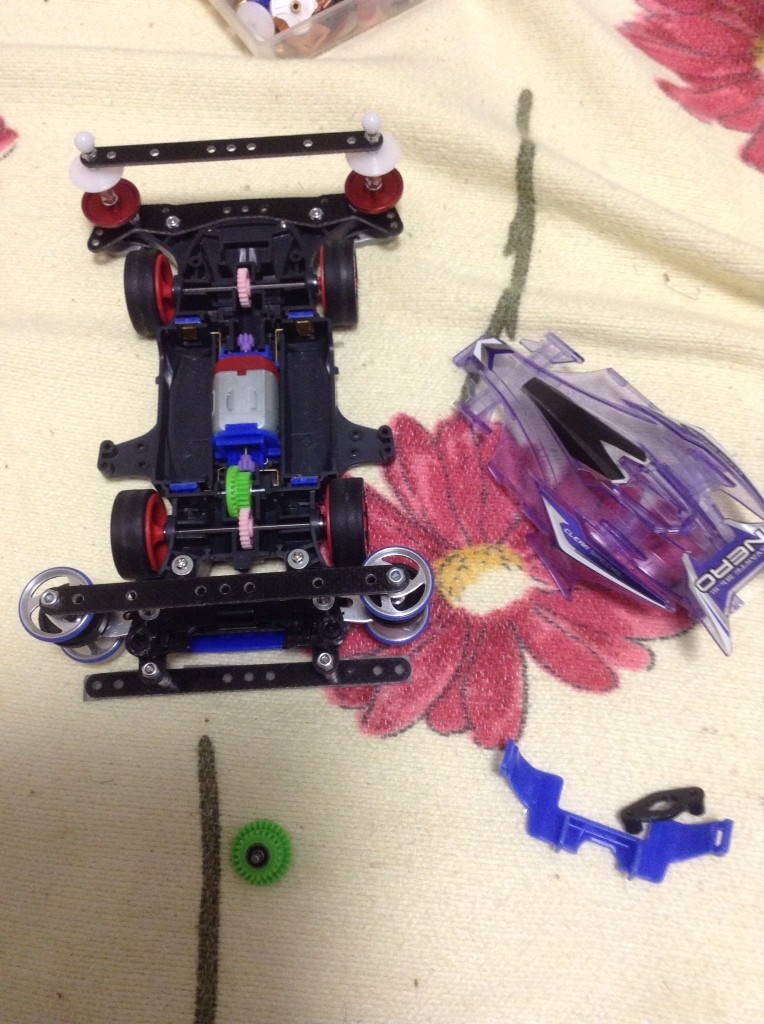 ミニ四駆改造MAシャーシカウンターギアに620ベアリング取り付け aomiku のブログ ミニ四駆改造MAシャーシカウンターギアに620ベアリング取り付け aomiku のブログ