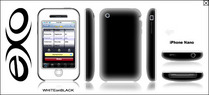XSKN iPhone Nano 2Tone - WHITEonBLACK