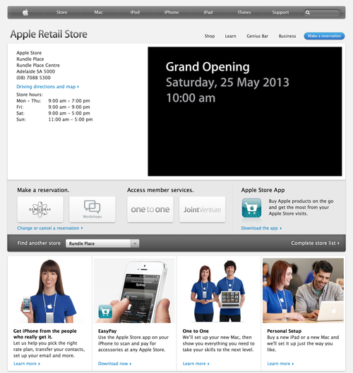 Apple Retail Store - Rundle Place (20130521)