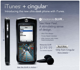 SLVR iTunes - Cingular Wireless