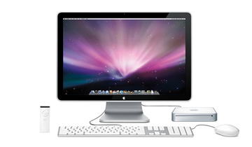 New Mac mini and Cinema Display(Abroの勝手な妄想図) New Mac mini and Cinema Display Concept