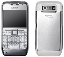 Nokia E71 White Steel