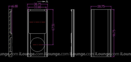 iPod nano 4G dimensions revealed?