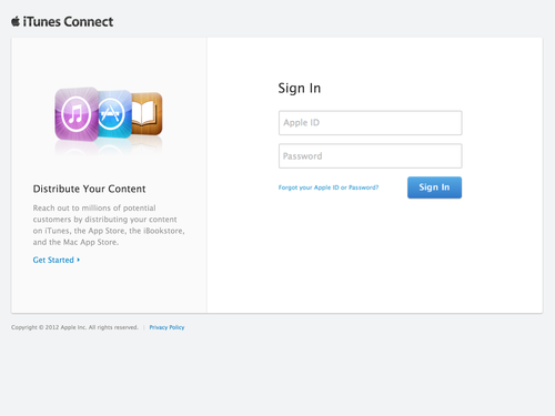 iTunes Connect (20130124)