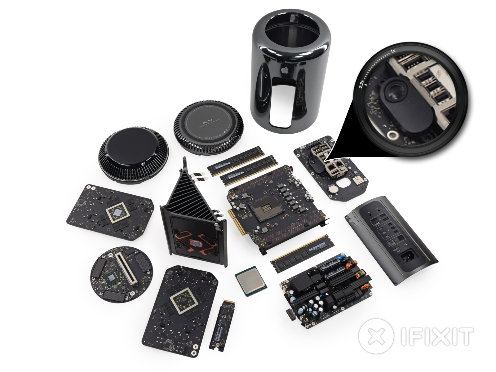 Mac Pro Late 2013の内部スピーカーってどこに付いてて、音質はどんな 