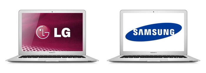 MacBook-Air-Mid-2013-液晶-Samsung-vs-LG