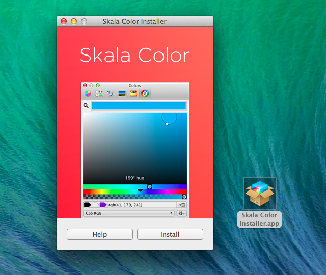 Skala-Color-Install