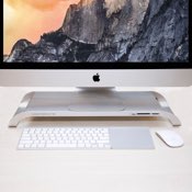 FNTE MONITORMATE Prostation 3.0 Multi-function Platform Sliver