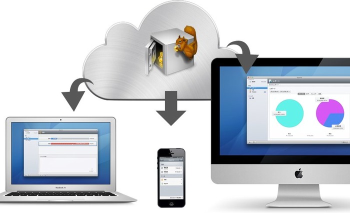 iCloudに対応しiOSアプリや他のMacとも連携も可能なMac用 家計簿アプリ「Squirrel」が無料セール中