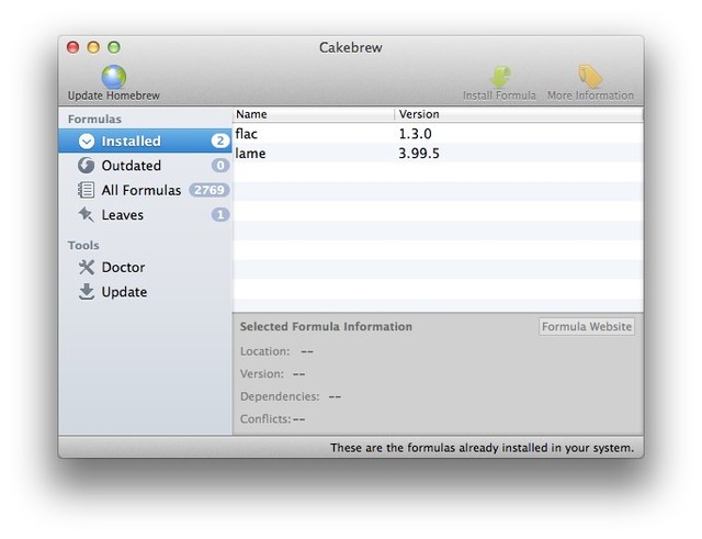 Cakebrew-Formulas