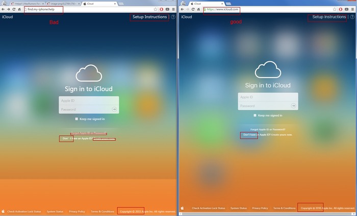 find-my-iphone-vs-icloud-site