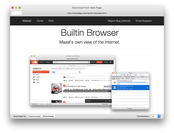 Builtin-Browser-Maxel
