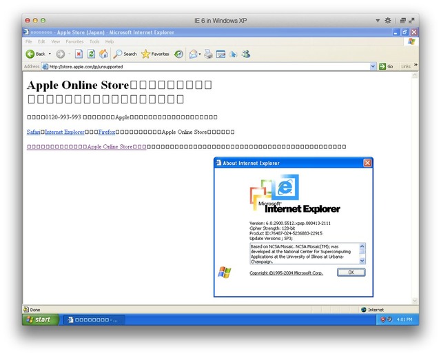Internet-Explorer-6-view-Apple-Online-Store