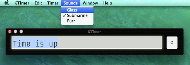 KTimer-Sound