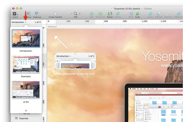 OS-X-Yosemite-UI-Kit-Pages-1