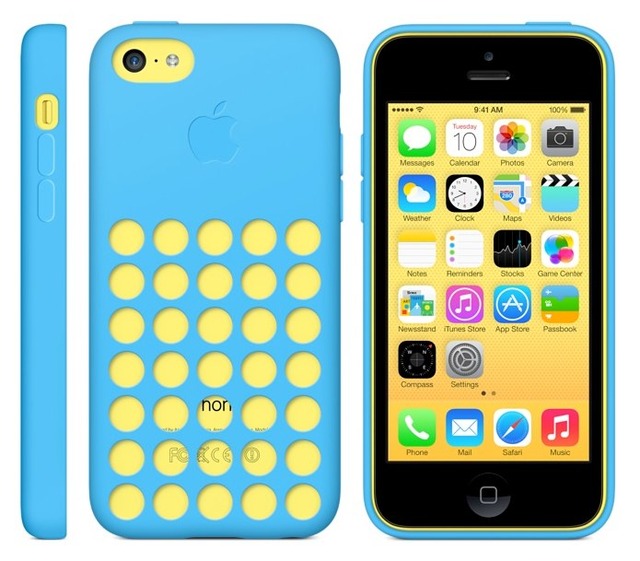 iPhone 5cの純正ケース